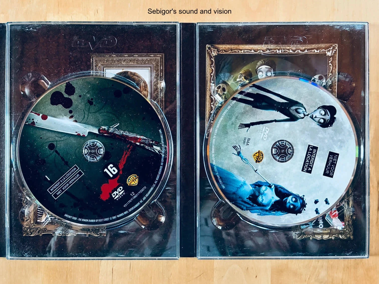 Caja de 3 DVD de Tim Burton Johnny Depp. – photo 5